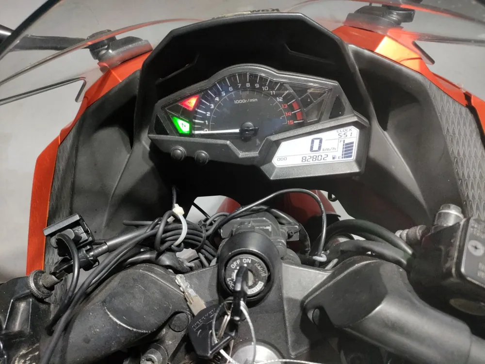 Kawasaki Ninja 250, black / orange, фото 5