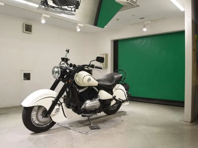 Kawasaki Vulcan 400 Drifter 2000, белый, фото 4