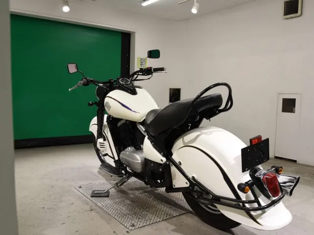 Kawasaki Vulcan 400 Drifter 2000, белый, фото 6