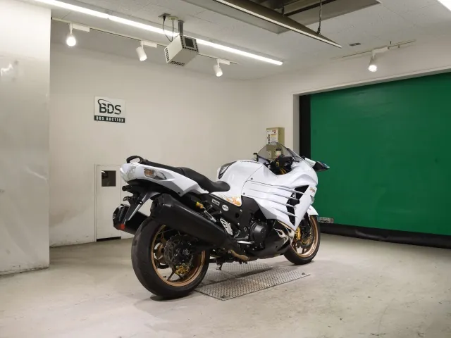 Kawasaki ZX-14RA 2014, белый, фото 5