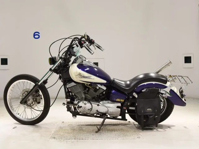 Yamaha Dragstar 250, white | blue, фото 2