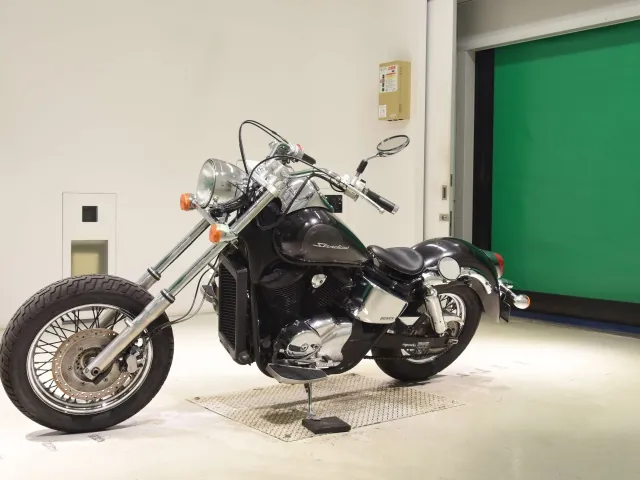 Honda Shadow 400 2008, чёрный, фото 4