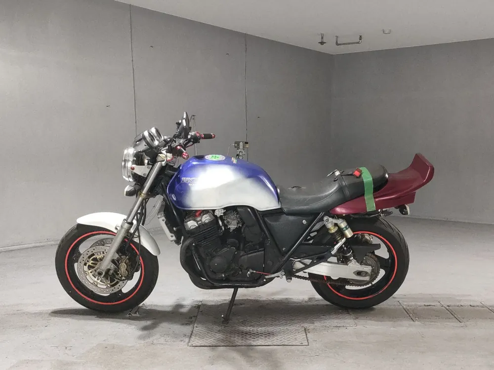 Honda CB400 1998, red / blue, фото 2