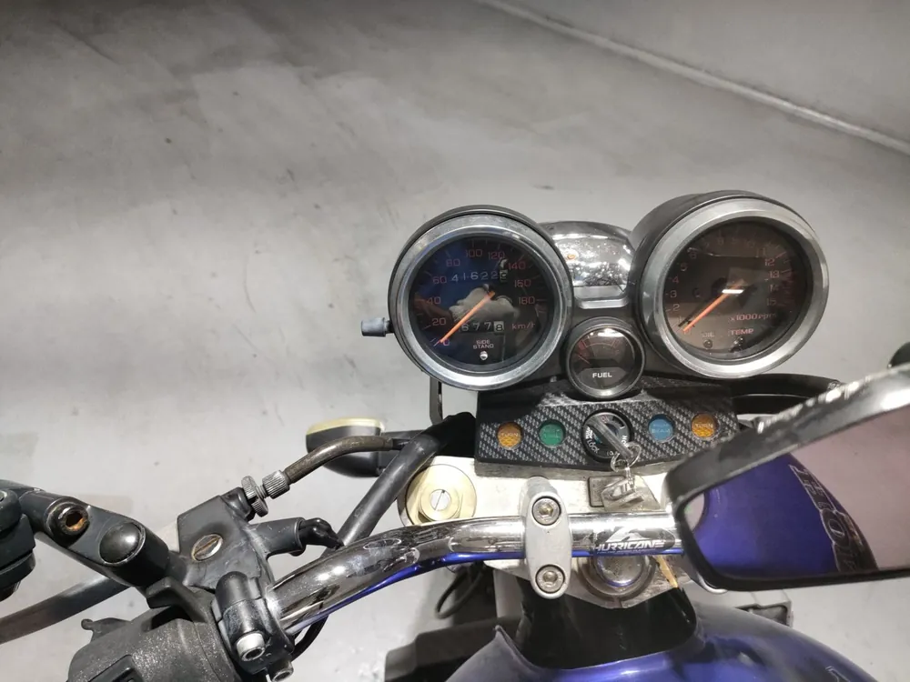 Honda CB400 1998, red / blue, фото 5