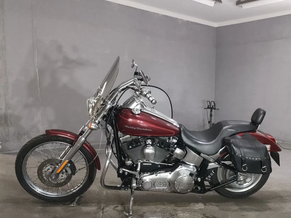 Harley-Davidson FXSTD1450 2000, красный, фото 2
