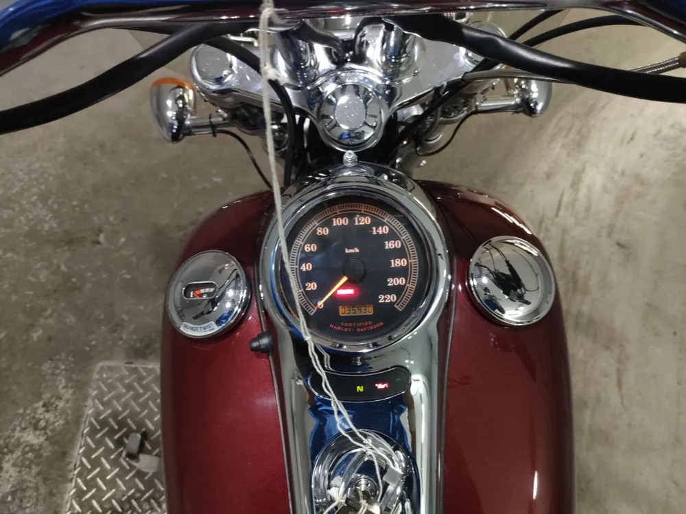 Harley-Davidson FXSTD1450 2000, красный, фото 5
