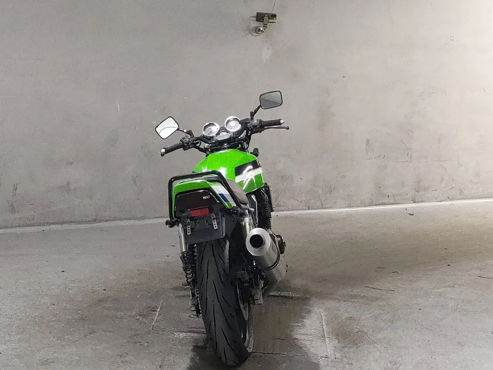 Kawasaki ZRX400-II, зелёный, фото 4