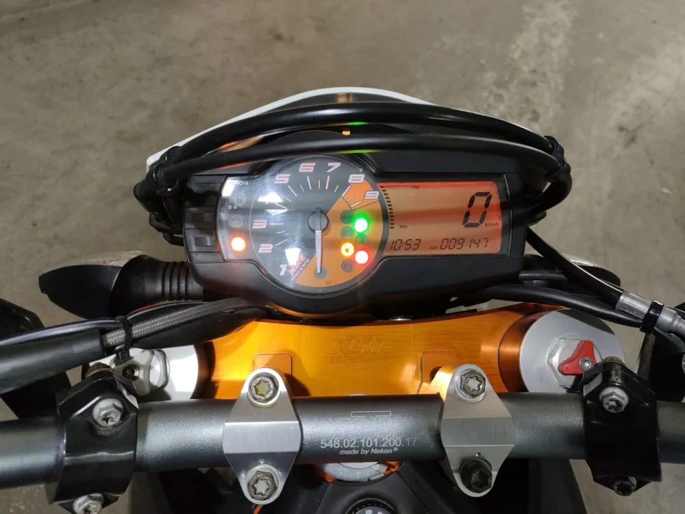KTM 690 SMC R 2018, white/black, фото 5