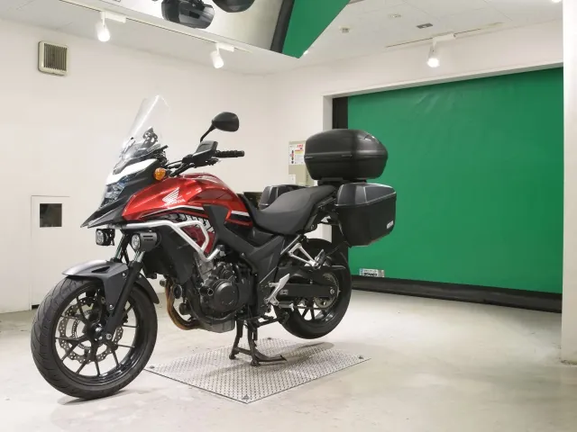 Honda CB400X ABS 2018, красный, фото 4