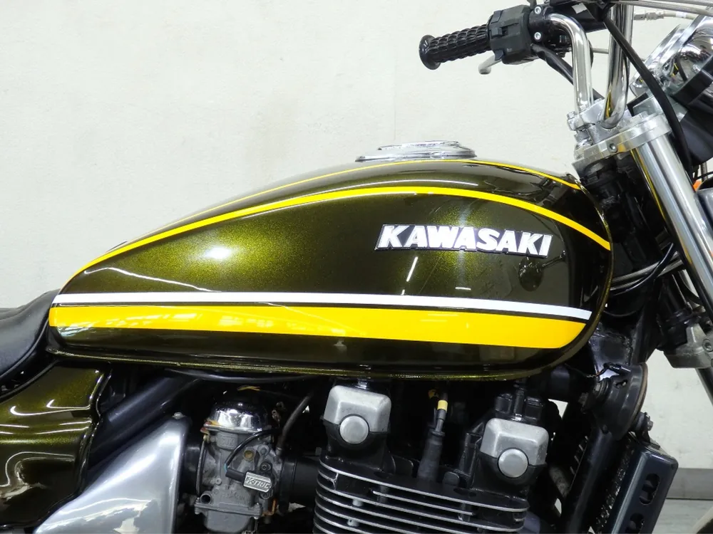 Kawasaki ZRX1100 2002, green / yellow, фото 15