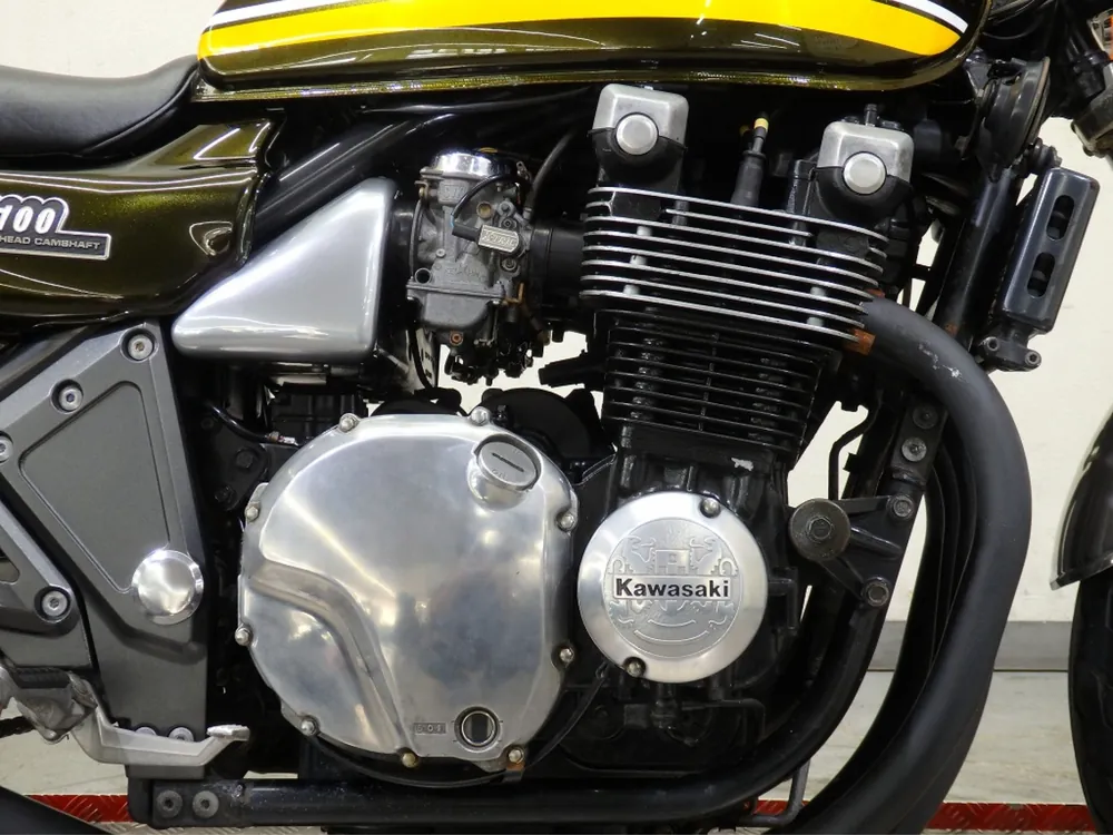 Kawasaki ZRX1100 2002, green / yellow, фото 19