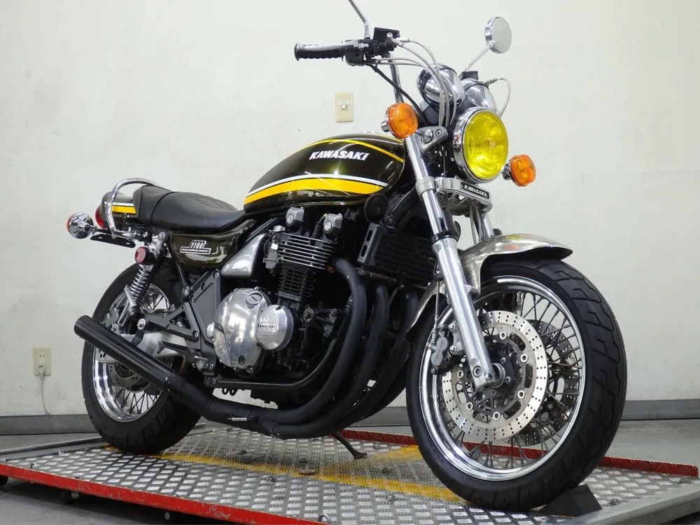 Kawasaki ZRX1100 2002, green / yellow, фото 3
