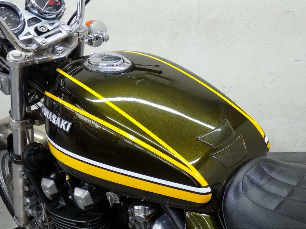 Kawasaki ZRX1100 2002, green / yellow, фото 9