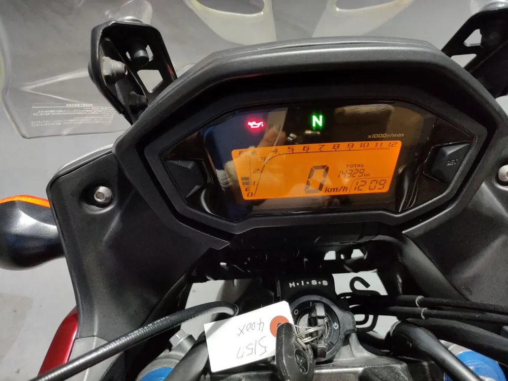 Honda CB400X ABS 2018, красный, фото 5