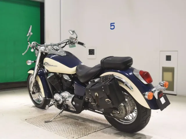 Honda Shadow 400 2000, white | blue, фото 6