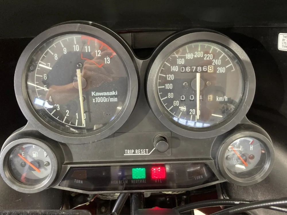Kawasaki GPZ900R Ninja 1998, gray / red, фото 3