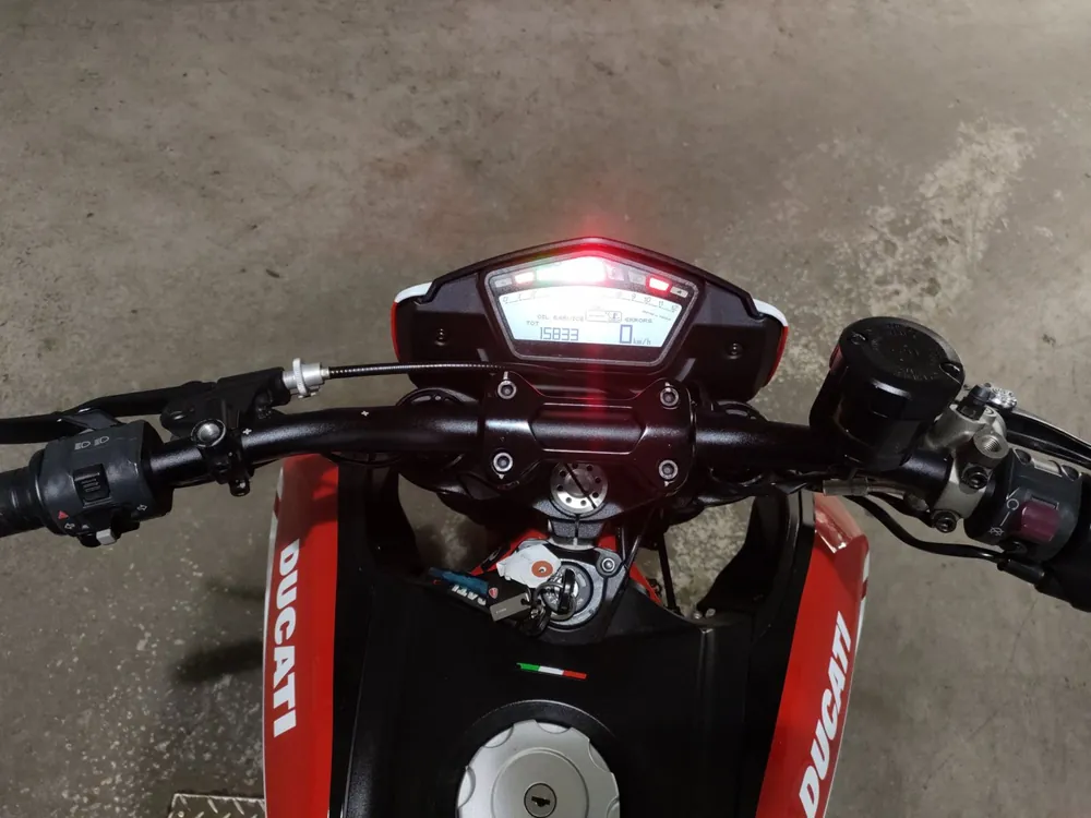 Ducati HYPERMOTARD 820SP 2014, white / red, фото 5