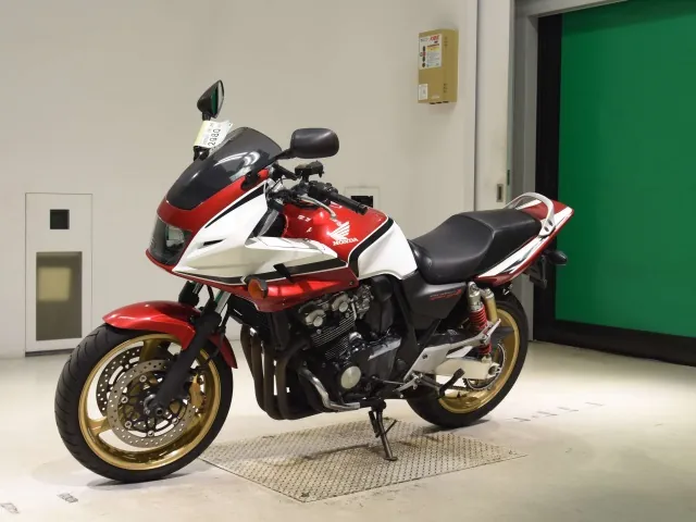 Honda CB400 Super Four 2007, white | red | black, фото 4