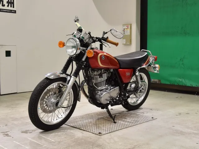 Yamaha SR400 2010, красный, фото 4