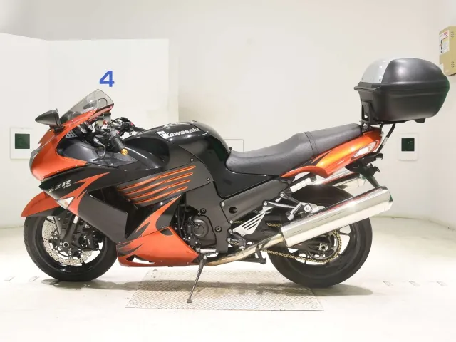 Kawasaki ZZR1400 2009, оранжевый, фото 2