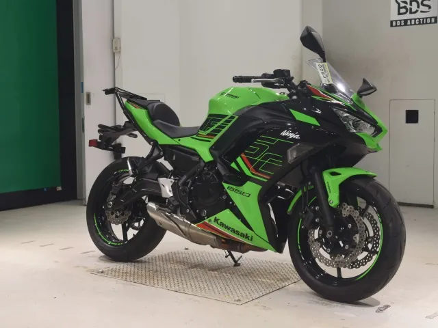 Kawasaki Z650A, black | green, фото 3