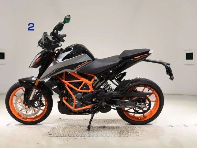KTM 390 Duke 2022, black | gray, фото 2