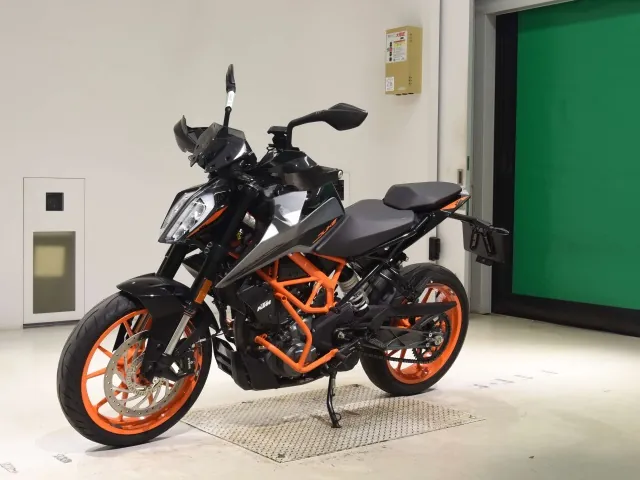 KTM 390 Duke 2022, black | gray, фото 4