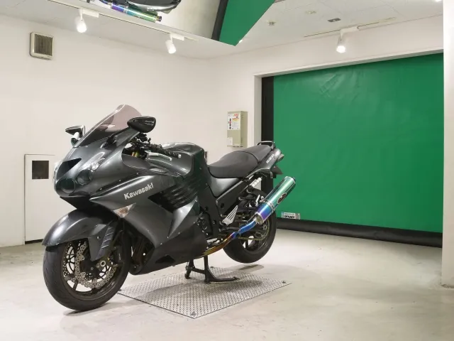 Kawasaki ZX-14 2006, gunmetal, фото 4