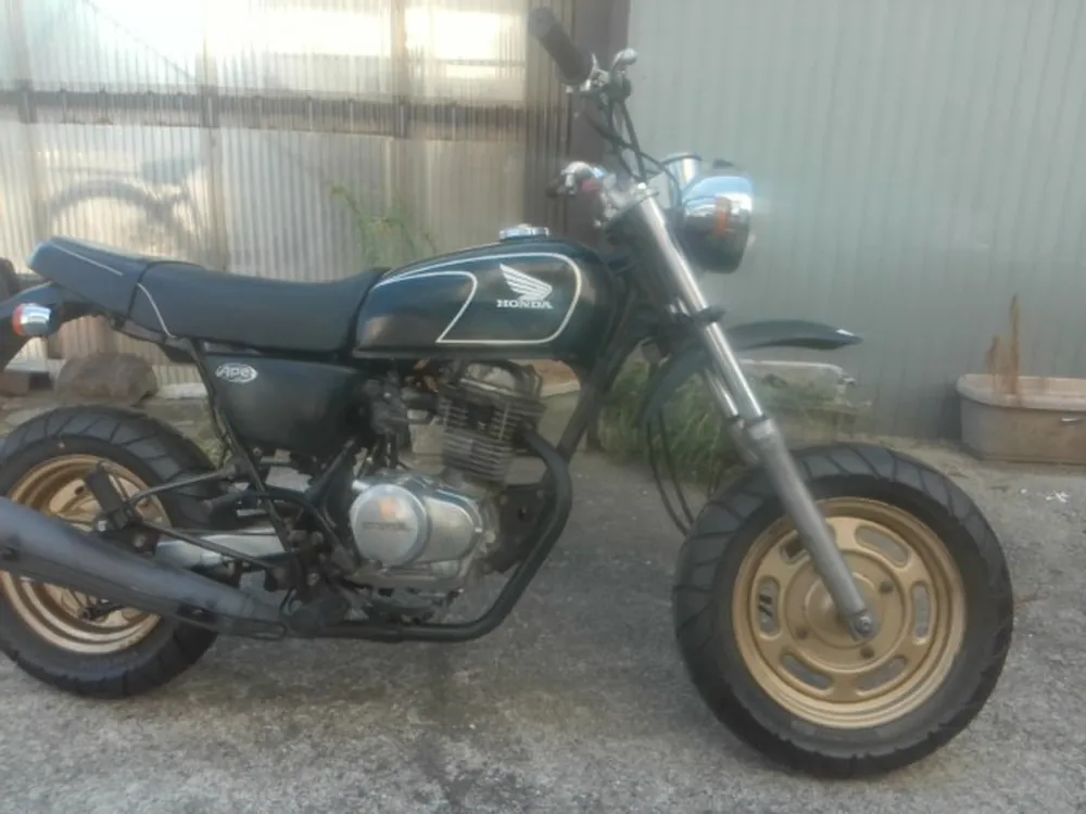 Honda APE 100, чёрный, фото 4