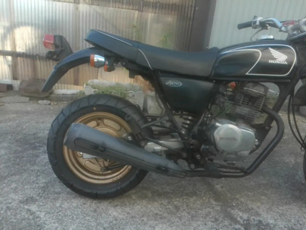 Honda APE 100, чёрный, фото 5