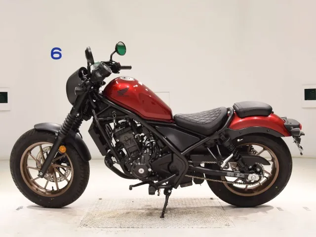 Honda Rebel 250, красный, фото 2