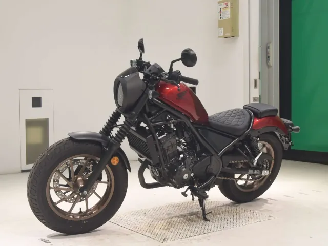 Honda Rebel 250, красный, фото 4