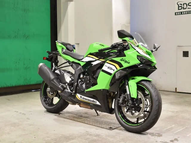 Kawasaki Zx-6Ra 2026, чёрный, зелёный, фото 3