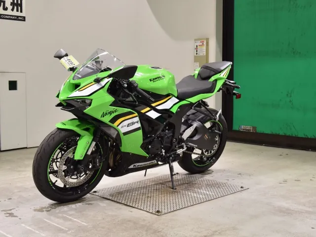 Kawasaki Zx-6Ra 2026, чёрный, зелёный, фото 4