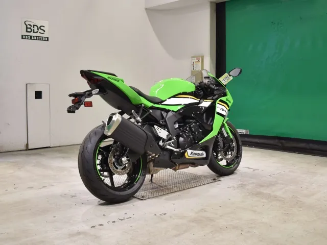 Kawasaki Zx-6Ra 2026, чёрный, зелёный, фото 5