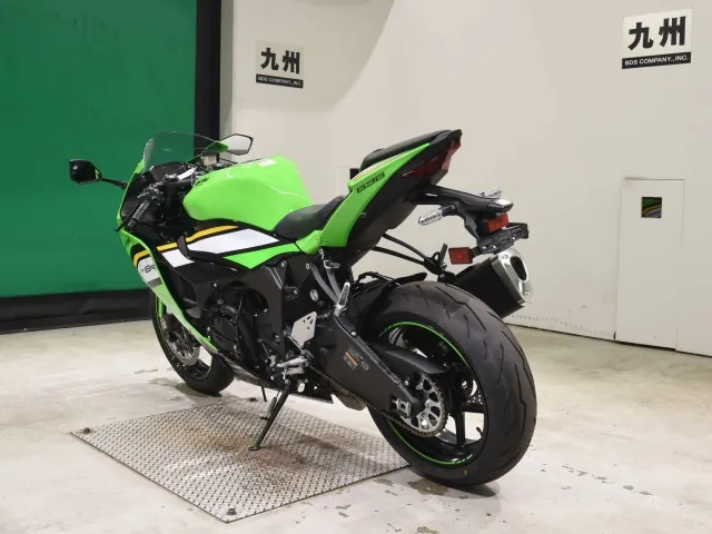 Kawasaki Zx-6Ra 2026, чёрный, зелёный, фото 6