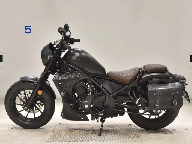 Honda Rebel 250, matt black, фото 2