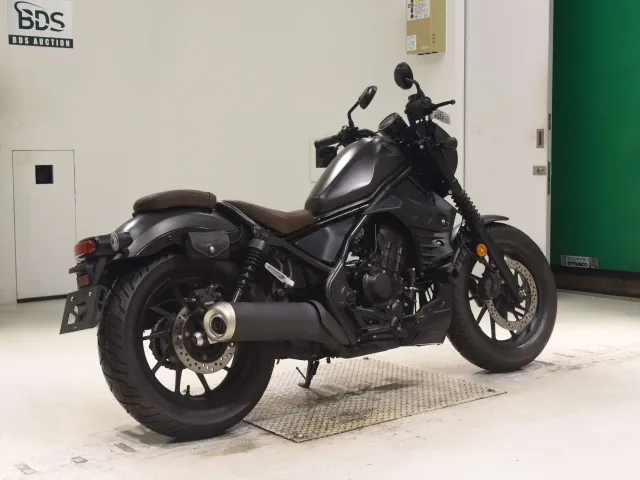 Honda Rebel 250, matt black, фото 5
