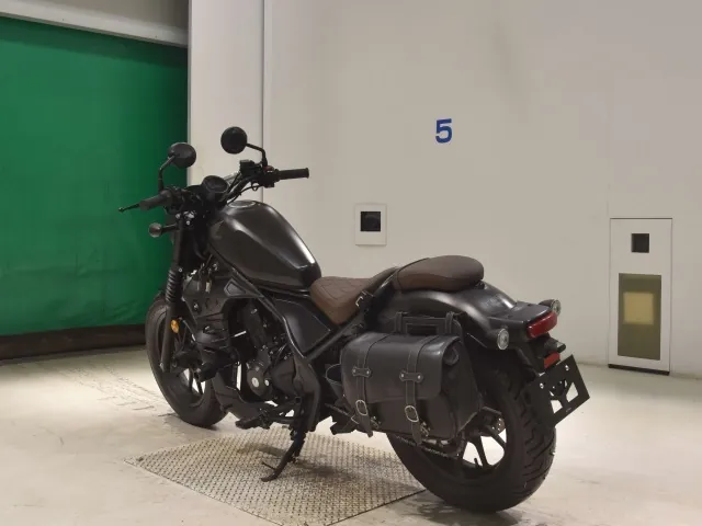 Honda Rebel 250, matt black, фото 6