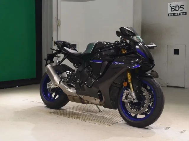 Yamaha YZF-R1M 2026, чёрный, синий, фото 3