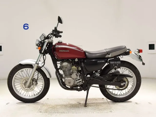 Honda CB223S, красный, фото 2