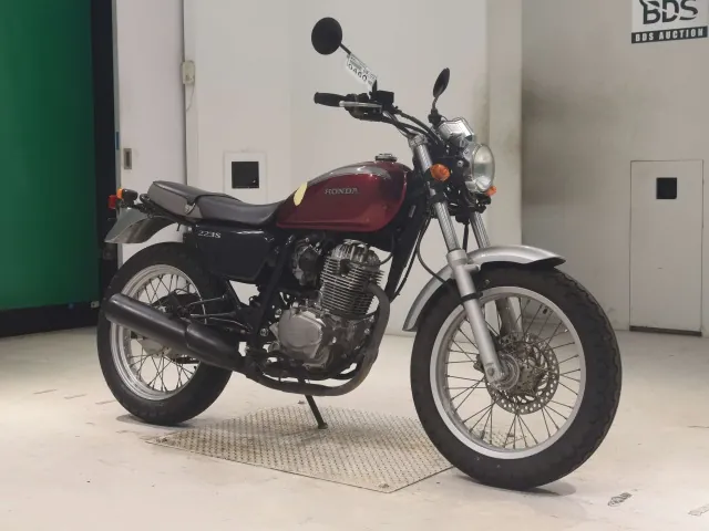 Honda CB223S, красный, фото 3