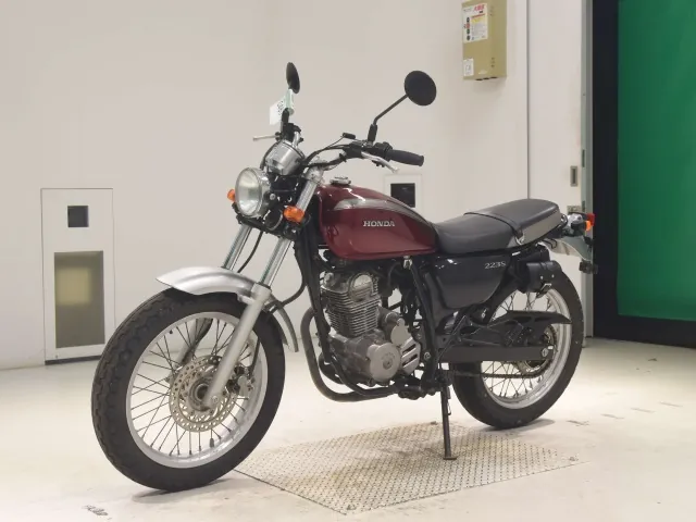 Honda CB223S, красный, фото 4