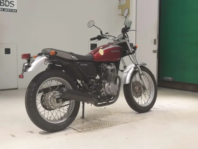Honda CB223S, красный, фото 5