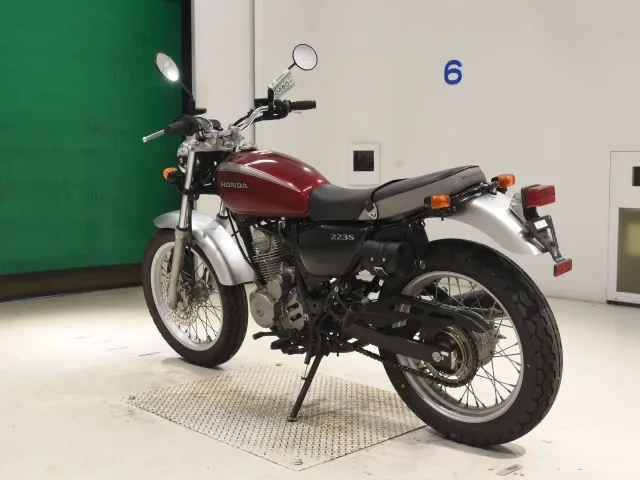 Honda CB223S, красный, фото 6