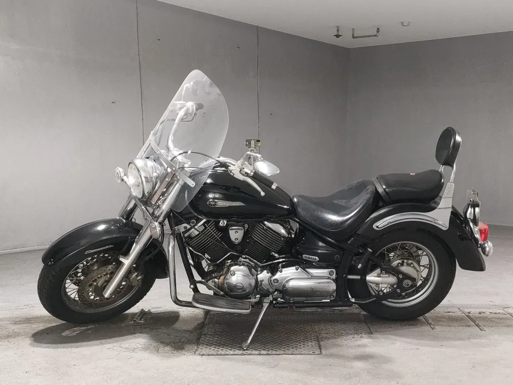 Yamaha Dragstar 1100 2005, чёрный, фото 2