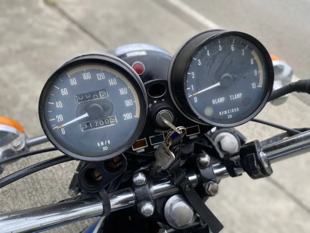 Kawasaki W3 1975, фото 8