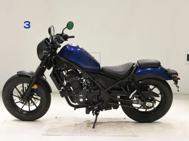 Honda Rebel 250, синий, фото 2