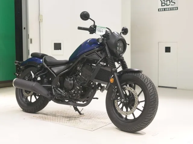 Honda Rebel 250, синий, фото 3