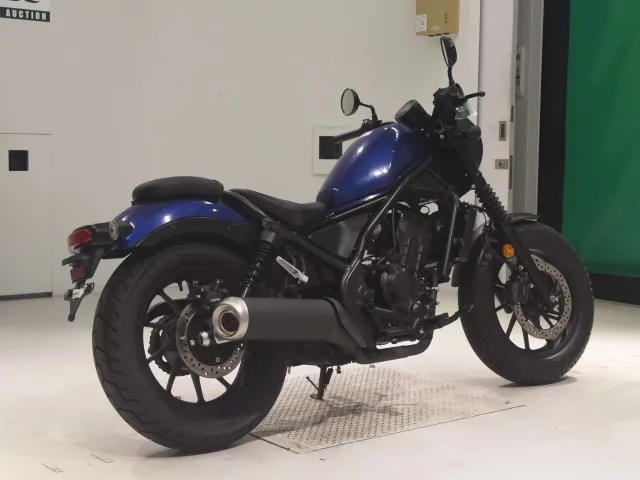 Honda Rebel 250, синий, фото 5